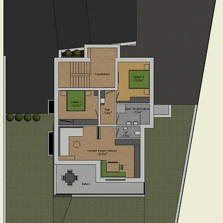 Aparthaus Alpenzauber Apartament